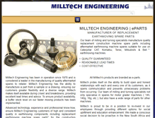 Tablet Screenshot of milltech-eng.com